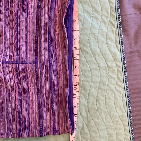 Lululemon Run: Inspire Crop II *All Luxtreme Space Dye Twist Iris Flower Pink - Picture 16 of 17